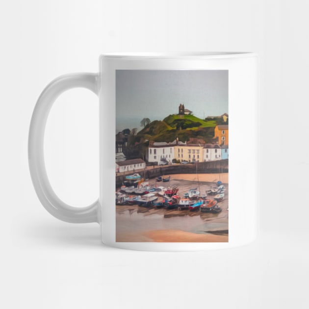 Tenby Harbour Pastel by NikkiBear67